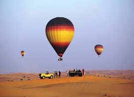 Hot Air Balloon Dubai Tour by INSTASKY Tourism